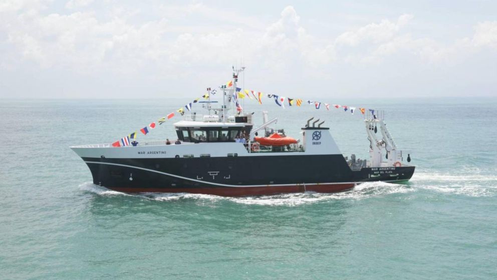 El buque BIP Mar Argentino del Instituto Nacional de Investigación y Desarrollo Pesquero (Inidep) zarpó desde el puerto marplatense.