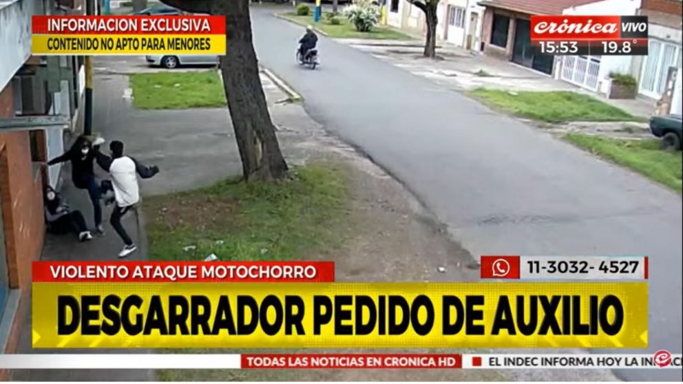 Madre e hija se defendieron de dos motochorros a las trompadas.