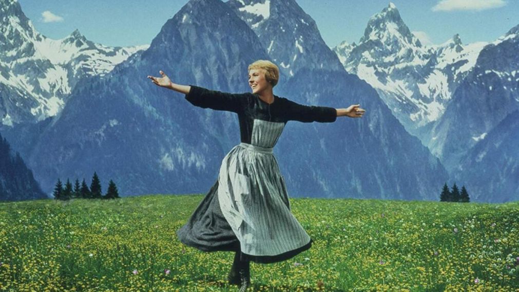 Julie Andrews en "La novicia rebelde".