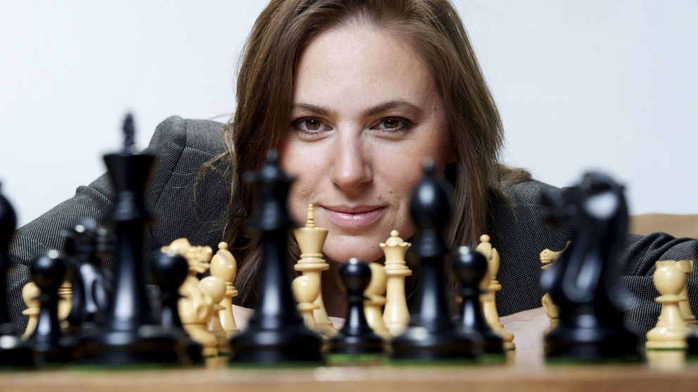 Judit Polgár, la verdadera Beth Harmon es húngara (Gentileza ABC).