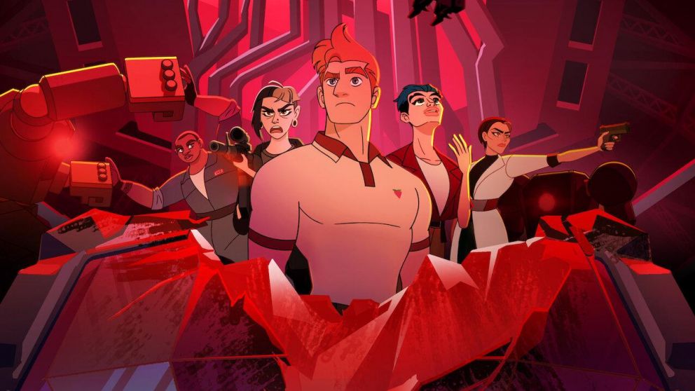 El equipo de espías de Q Force (Gentileza: Netflix).