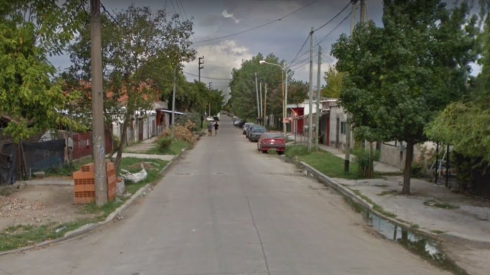 Acá se produjo el hecho en el que murieron ambos marginales.
