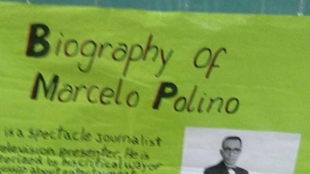 La biografía de Marcelo Polino que se hizo viral en las redes sociales.