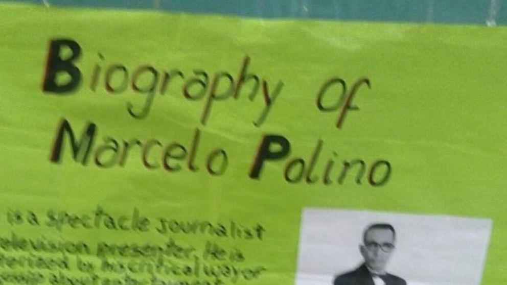 La biografía de Marcelo Polino que se hizo viral en las redes sociales.