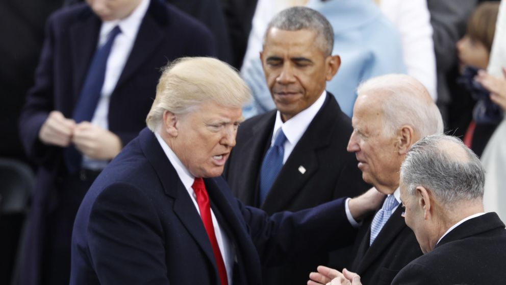 Donald Trump y Joe Biden, una relación marcada por la rivalidad (Archivo).
