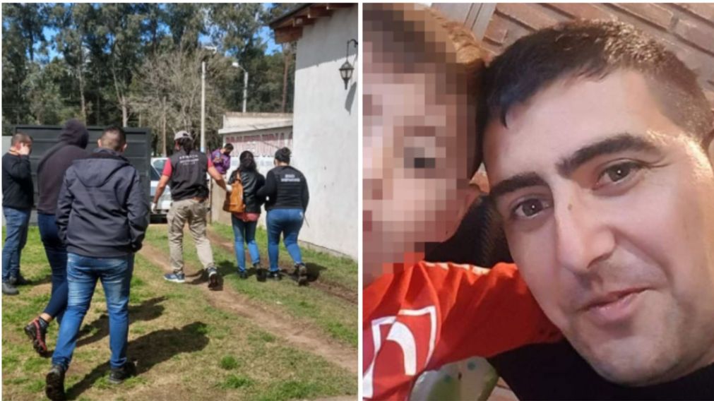 El operativo en el que quedó detenida la pareja del policía envenenado.