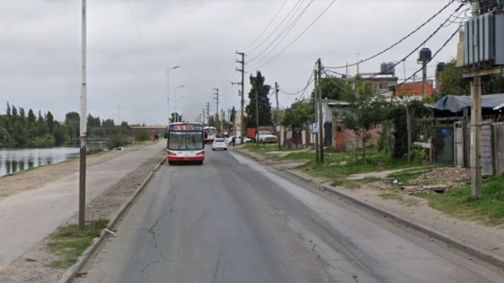 Ac� se produjo el intento de asalto al efectivo de la Polic�a Federal.