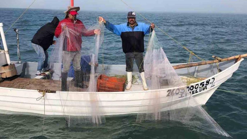 Los pescadores fueron rescatados en aguas mexicanas (Imagen ilustrativa).