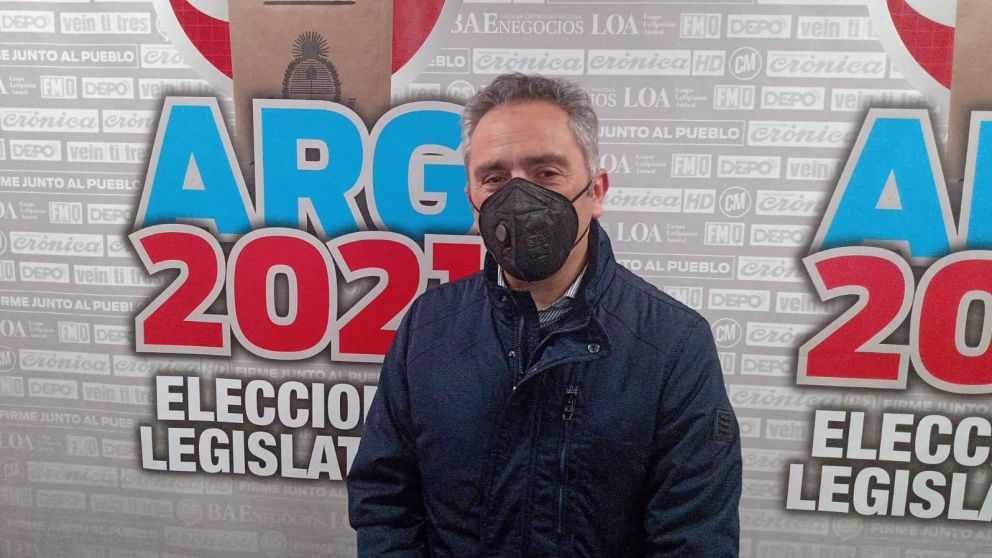 Andrés Larroque, con mucha expectativa para las PASO 2021.