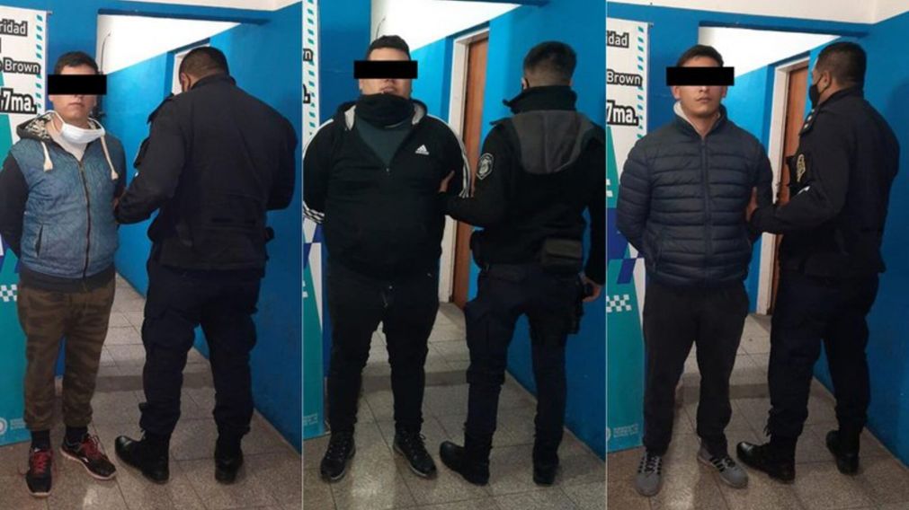 Los tres gendarmes detenidos por robar a mano armado en Glew.