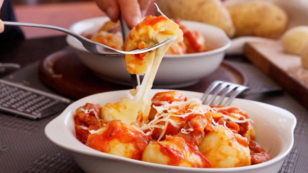 Los �oquis con salsa son un imbatible de cada 29. 