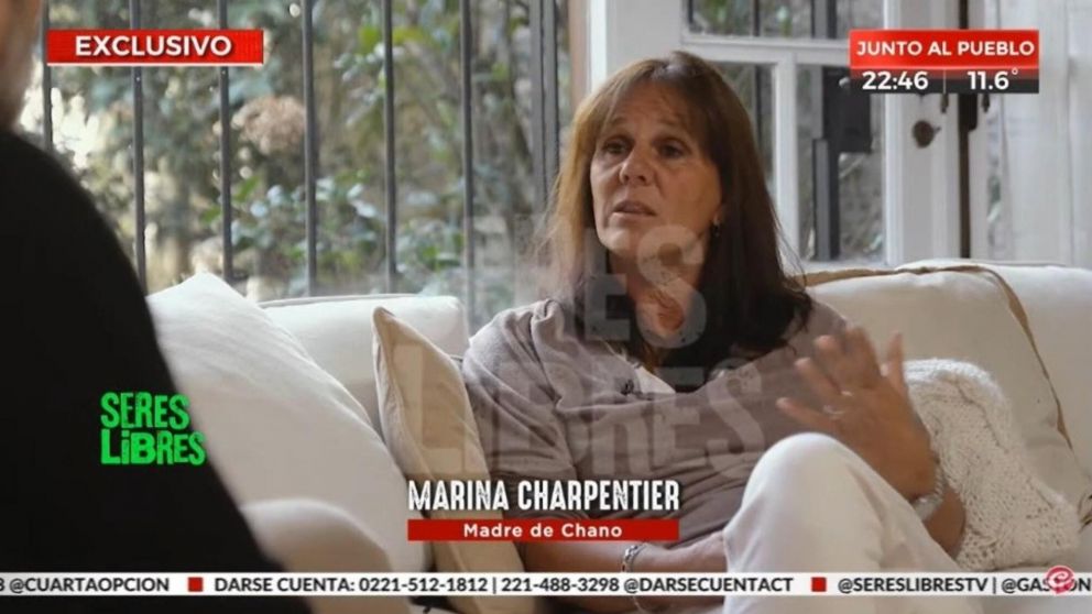 La madre de Santiago Moreno "Chano" Charpentier habló con Gastón Pauls en "Seres Libres" sobre los problemas con las drogas del músico.