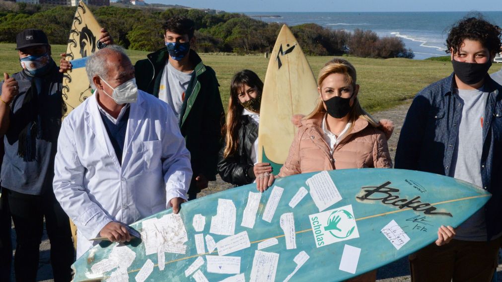 La apertura de la Escuela de Mar y Playa tuvo lugar en el complejo turístico de Chapadmalal.