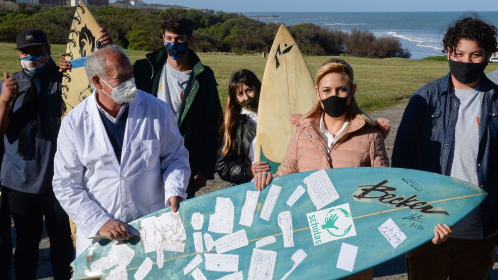 La apertura de la Escuela de Mar y Playa tuvo lugar en el complejo turístico de Chapadmalal.