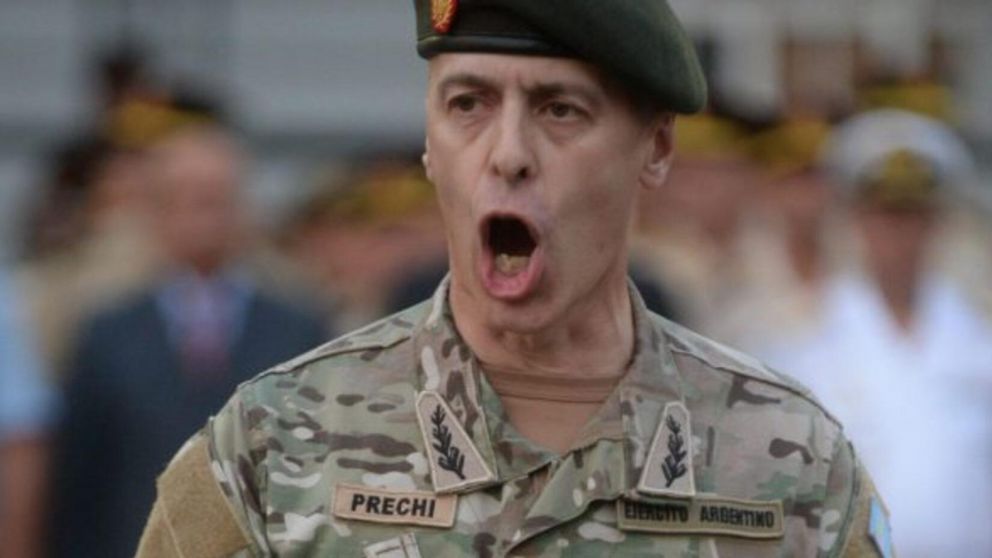 El general Prechi, actualmente retirado del Ejército Argentino, contó su experiencia en Afganistán (Twitter).