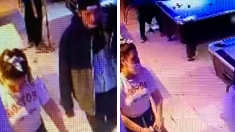 La víctima fue captada con su agresor previo a ser asesinada (Captura de Pantalla).