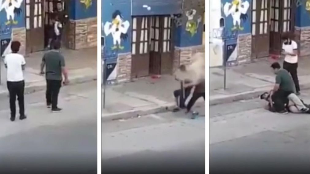 Así los vecinos "castigaron" a ladrón que le robó el celular a un nene. (Captura video)