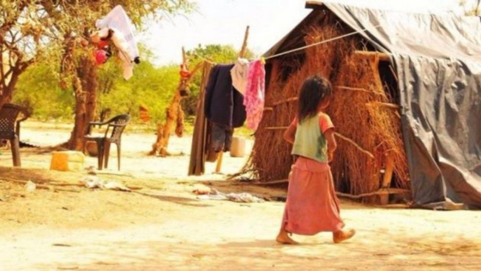 La menor de edad, vivía en la comunidad wichí de Pacará, en Salta (Imagen Ilustrativa).