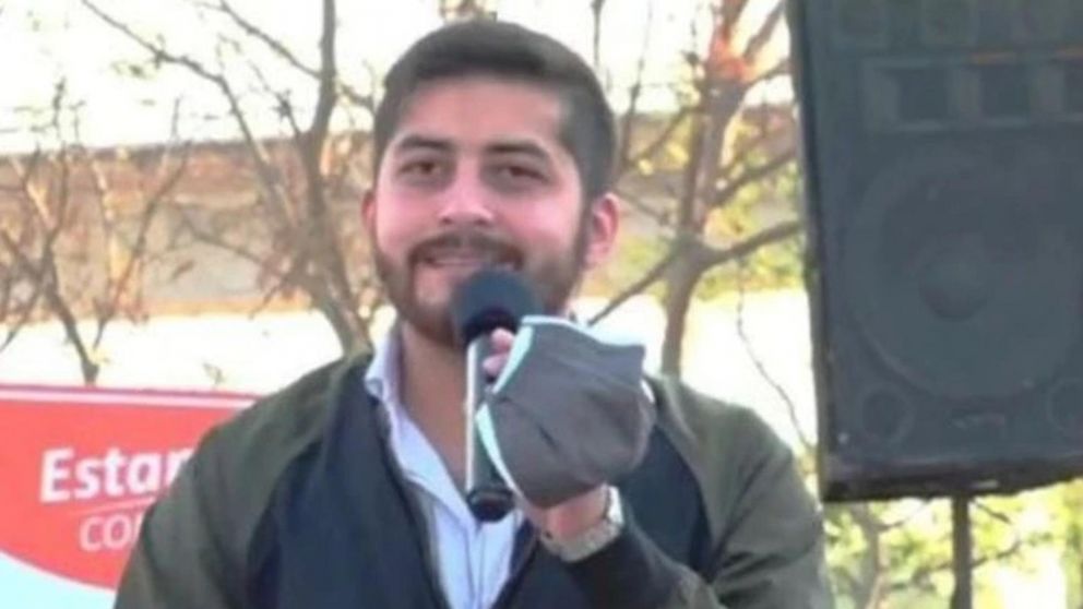 Max Talavera el candidato a concejal de Formosa, detenido por estafa.