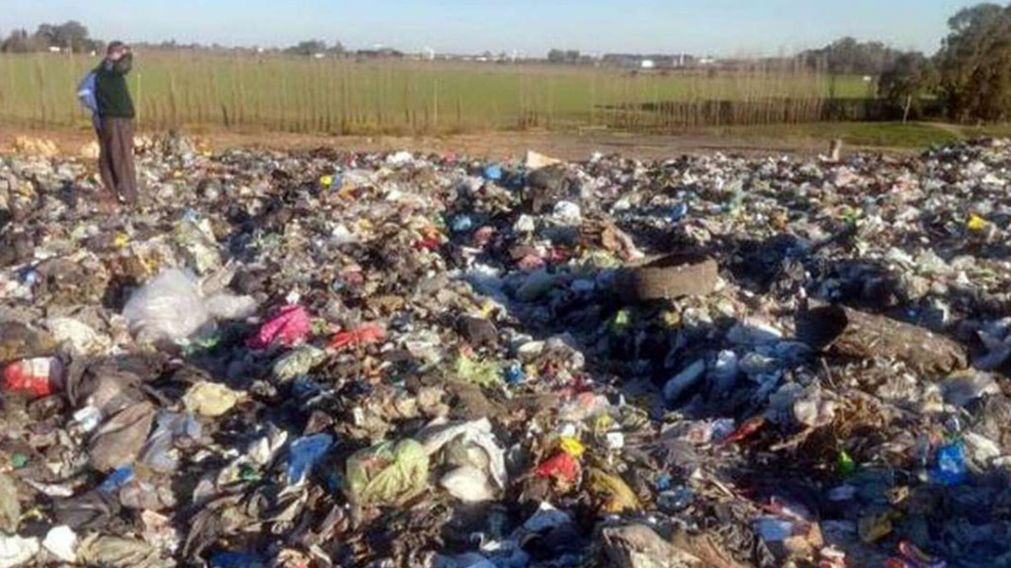El cuerpo fue encontrado en la planta de residuos de la empresa Entre S.A. (Gentileza La Voz).