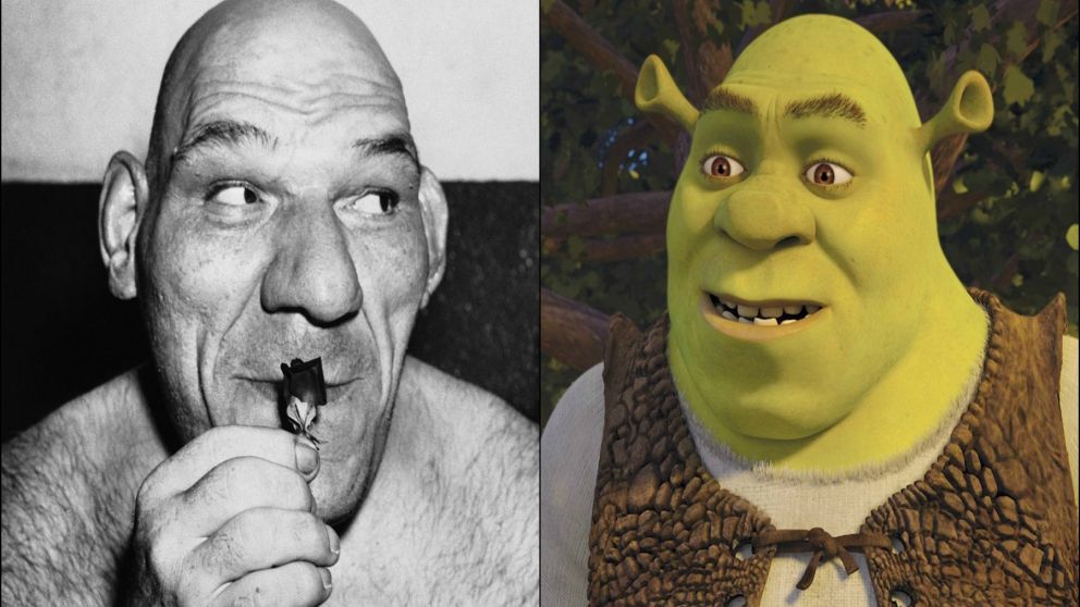 El "campeón de los pesados" habría sido la musa de los creadores de Shrek.
