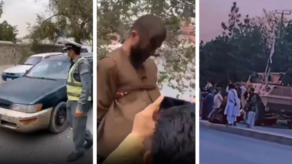Los talibanes ya imponen su orden en Kabul con castigos p�blicos a los ladrones y patrullas por todos lados. (Captura video)