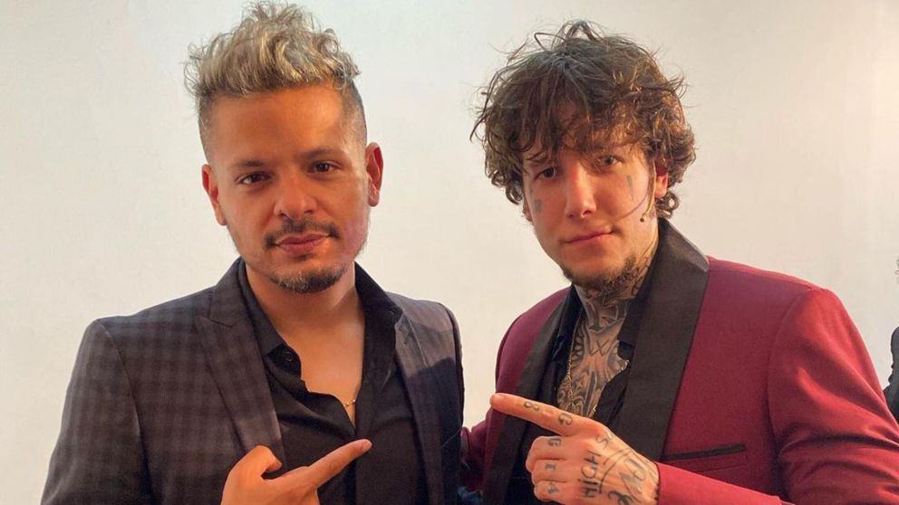 Alex Caniggia junto al abogado Alejandro Cipolla. (Instagram)