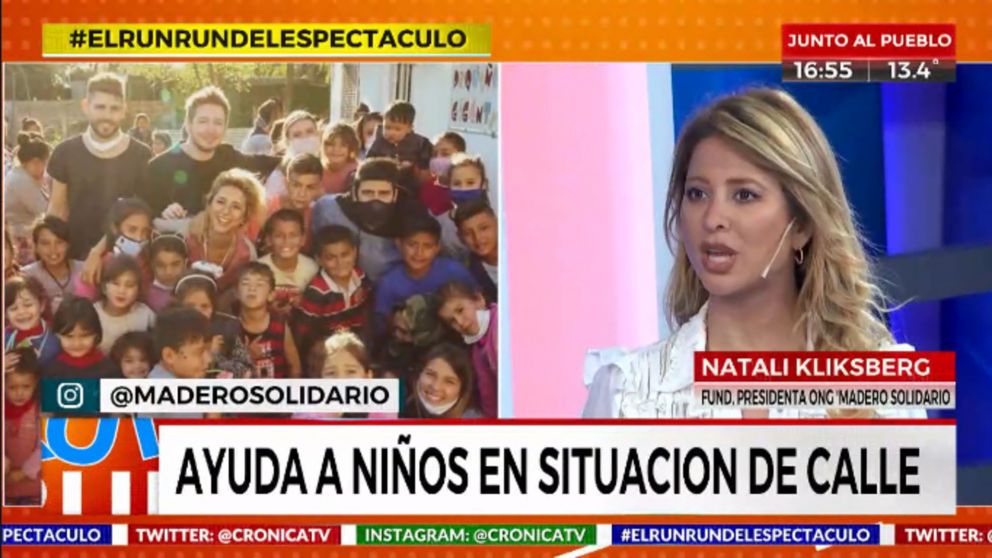 Natali Kliksberg de Madero Solidario: "En este día querría dejar el mensaje que se puede lograr ver el país que podemos construir"