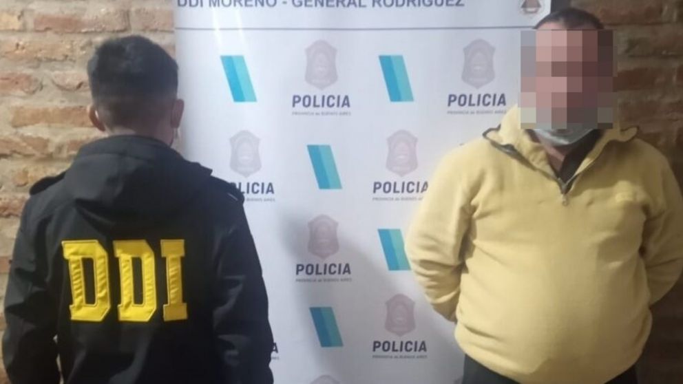 Este es el individuo que fue apresado por haber abusado sexualmente de su hija.