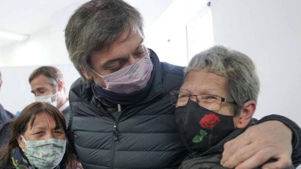 Máximo Kirchner encabezó el acto de inaguración de la sede de la Anses en Derqui.