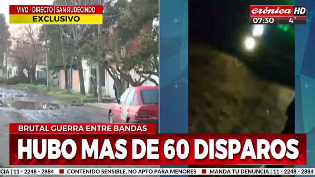 Este es el lugar donde encontraron uno de los protagonistas de la balacera fallecido (Crónica HD).