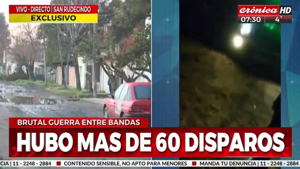 Este es el lugar donde encontraron uno de los protagonistas de la balacera fallecido (Crónica HD).