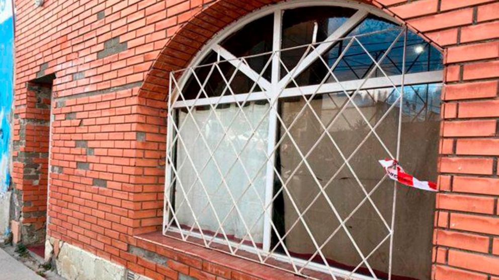 La casa donde el adolescente de 16 años mató a su padre en Comodoro Rivadavia (Gentileza El Patagónico).