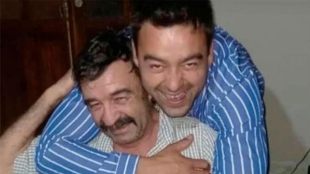 Las víctimas del doble crimen: Milton Canteros, de 64 años; y su hijo Sergio, de 33.