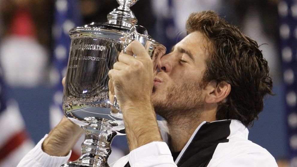 Juan Martín del Potro venció a Roger Federer en la final.