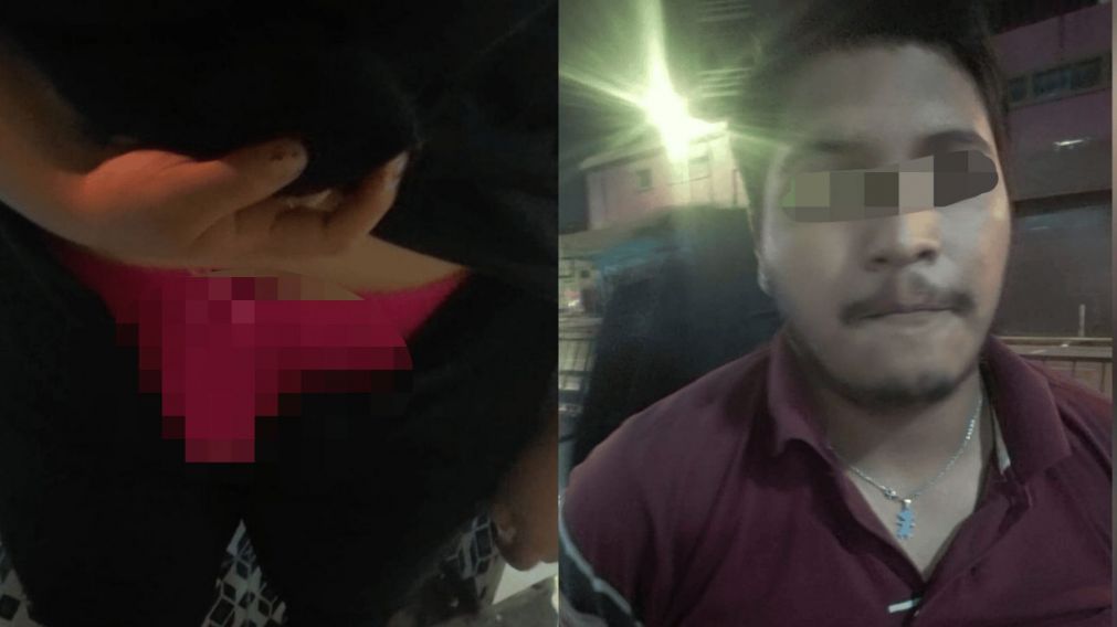 La pareja fue detenida y arrestada por la policía municipal. (Cortesía Noroeste)
