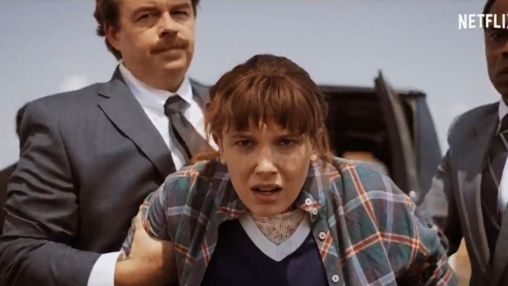 Millie Bobby Brown como Eleven. (Captura de pantalla).