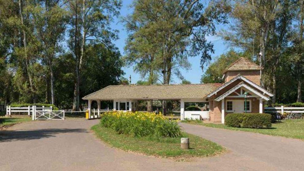 La Cheltonia, el country a las afueras de Venado Tuerto en el que ocurrió el trágico accidente de Olivia Carman (Gentileza La Capital).