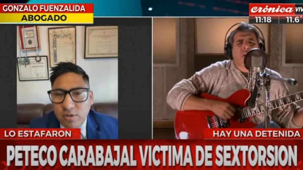 El abogado de un hombre que recibió la excarcelación en el caso de sextorsión contra Carabajal.