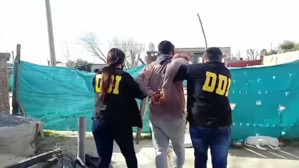 Este es el individuo que fue capturado por el homicidio de Juan Cortesi.