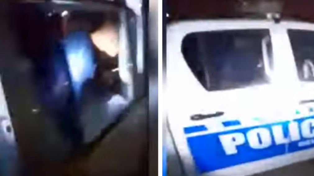 Así vecino filmó a dos policías abusando de una menor de edad en el patrullero