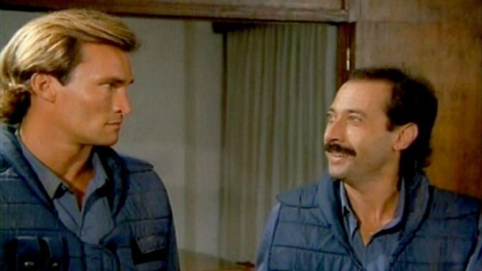 Randolph McClain junto a Guillermo Francella en "Exterminators" (Archivo).