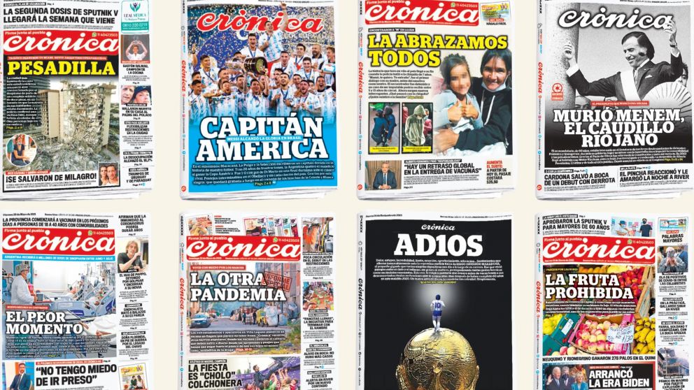 CRONICA: 58 AÑOS DE PERIODISMO.