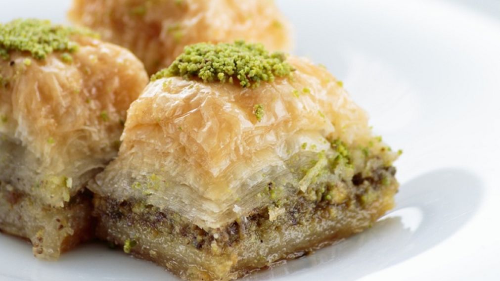 La Baklava es el dulce más representativo de la pastelería turca.