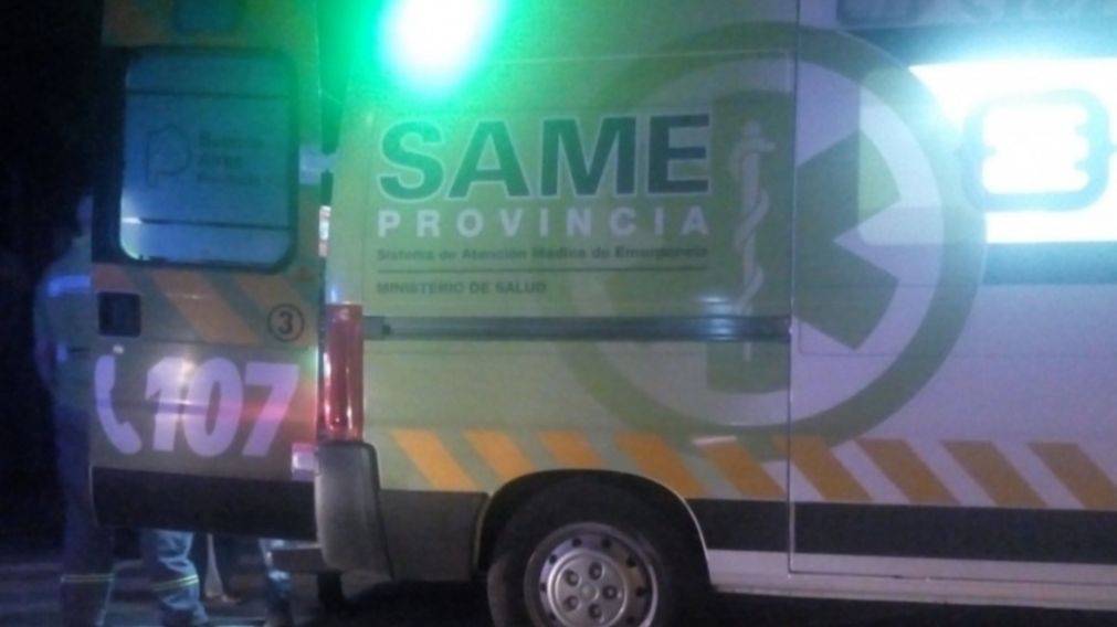 El SAME trasladó a a los heridos al Hospital de Gonnet