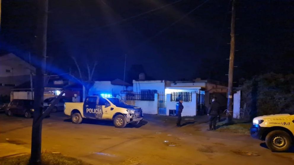La casa donde se cometió el crimen