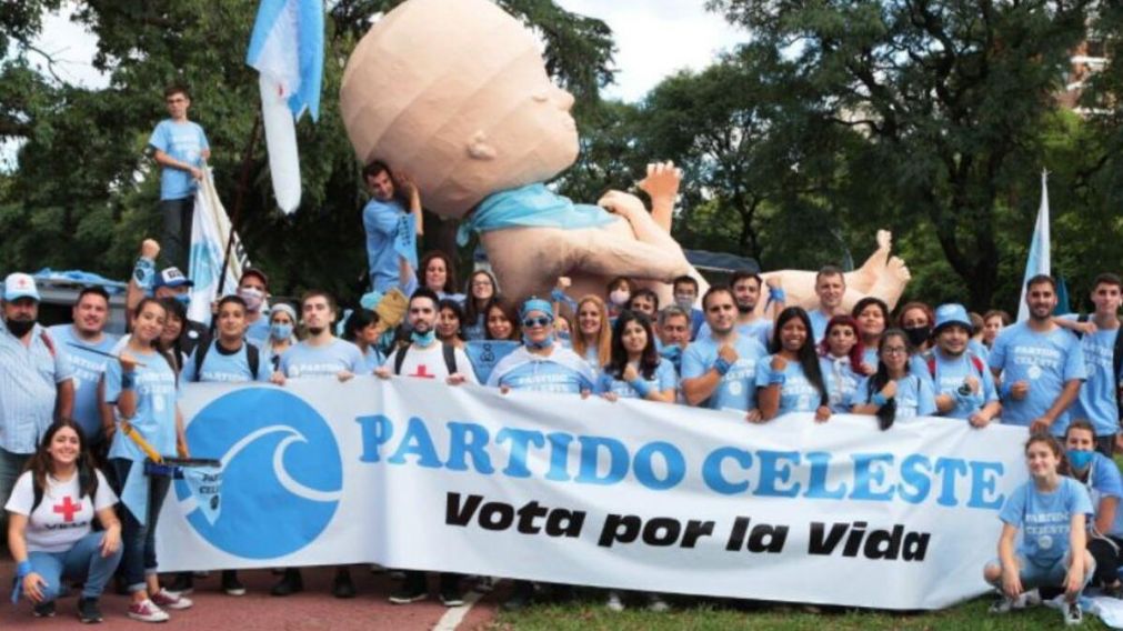 El Partido Celeste Provida, otra alternativa para las PASO (Twitter).