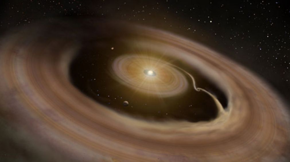 El equipo internacional de astr�nomos captur� los exoplanetas en estado de formaci�n. (Imagen ilustrativa)