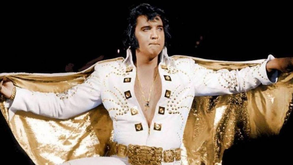 Elvis Presley, el rey del rock.