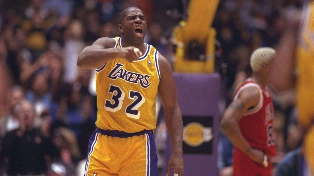 "Magic" Johnson marcó una época en el básquet mundial.